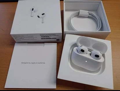 Apple - AirPods Pro 3, Wireless Active Noise Cancelling Earbuds with Heart Rate Sensing Feature - White