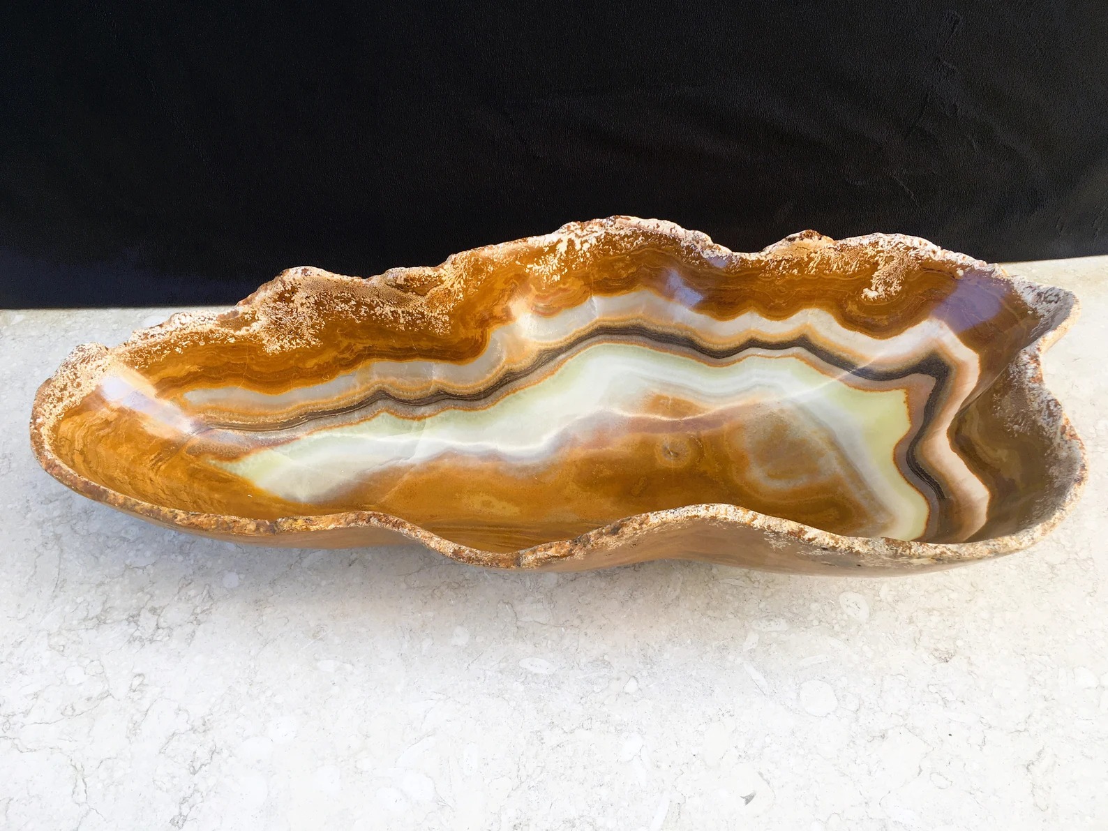 Raw edge Onyx Bowls 018